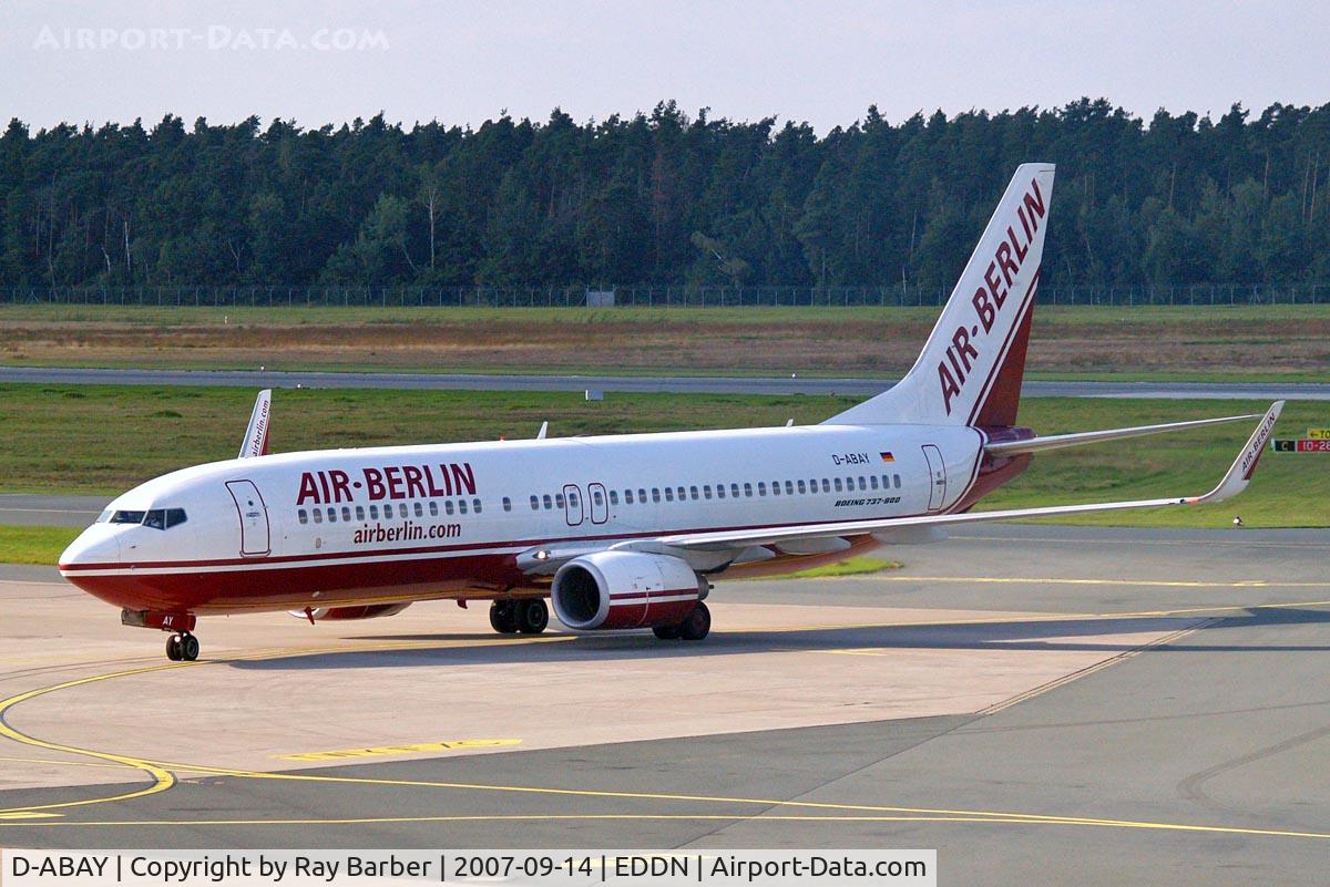 D-ABAY, 2000 Boeing 737-86J C/N 30499, Boeing 737-86J [30499] Nuremberg-Nurnberg~D 14/09/2007
