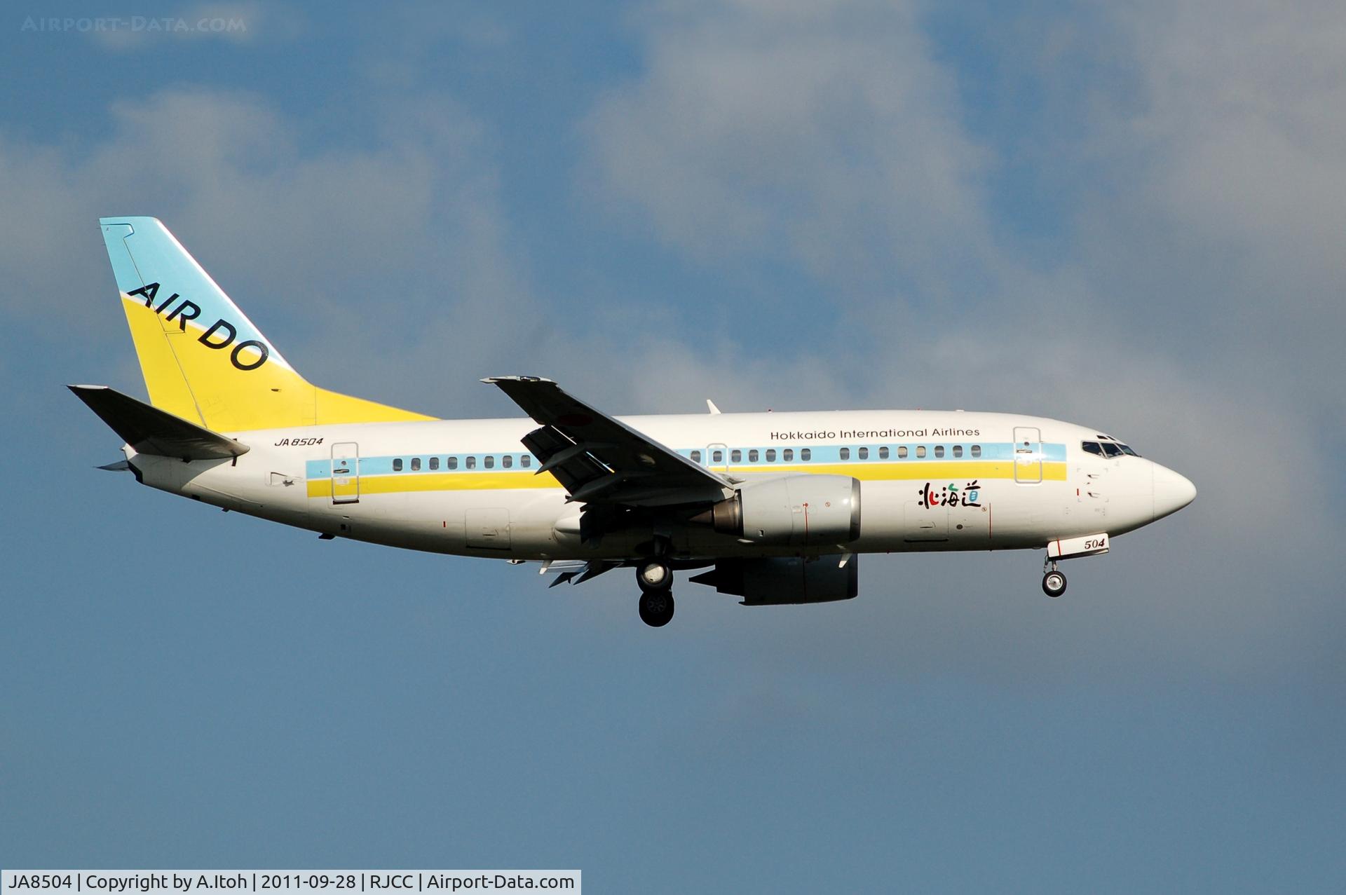 JA8504, 1996 Boeing 737-54K C/N 27432, App Rwy 19L