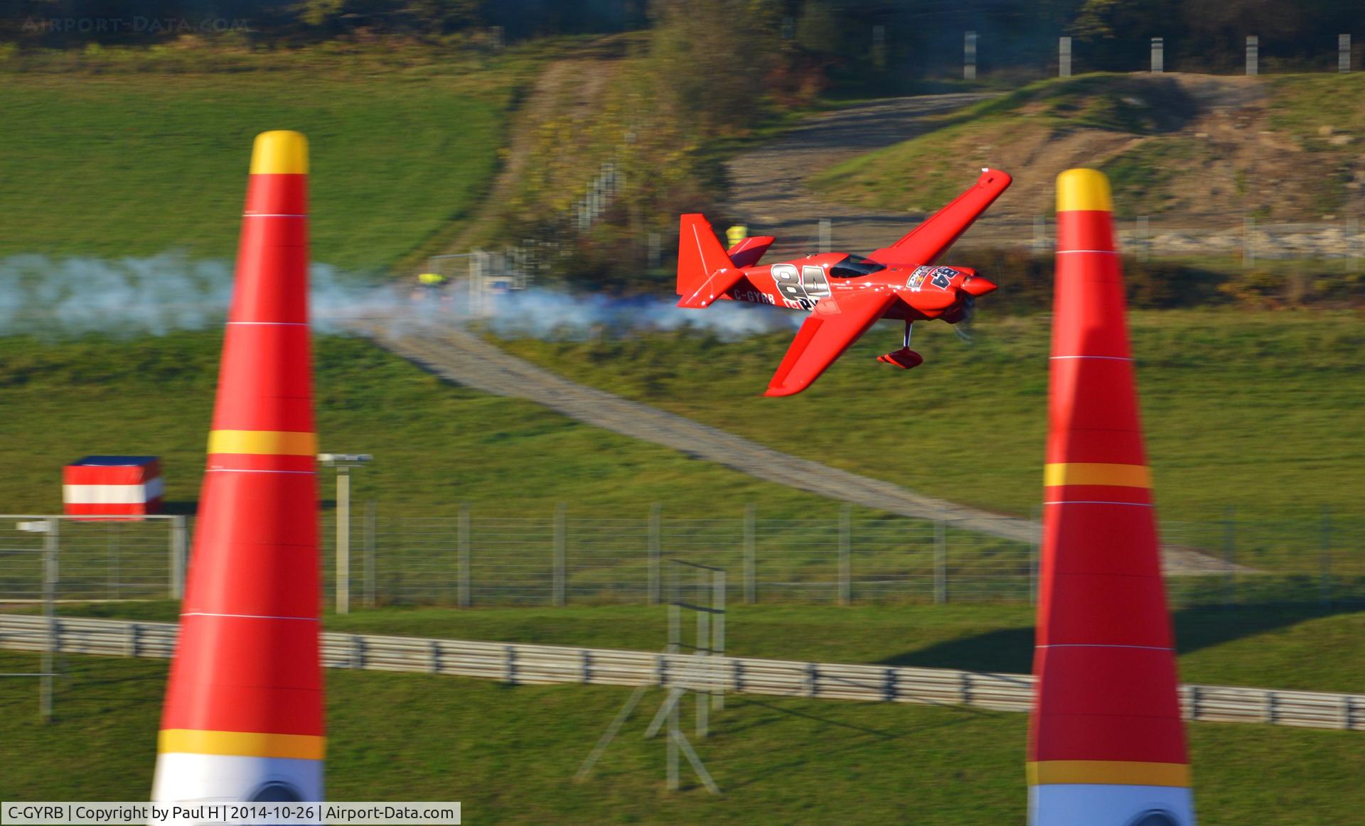 C-GYRB, 2010 Zivko Edge 540 C/N 0048V3, Pete Mcleod, RedBull AirRace Finale 2014, Spielberg, Austria