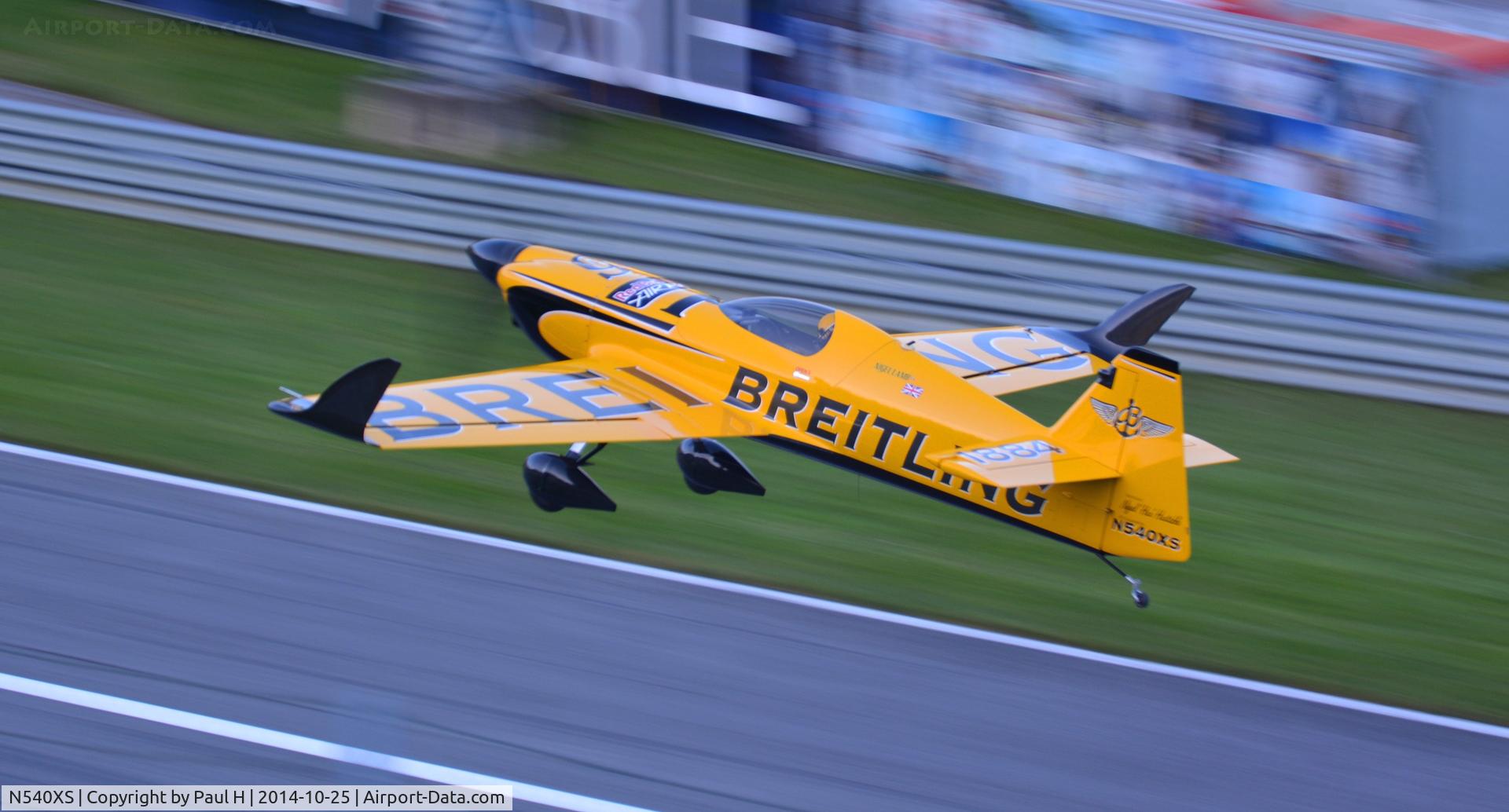 N540XS, 2008 MX Aircraft MXS C/N 2, Nigel Lamb, RedBull AirRace Finale 2014, Spielberg, Austria
