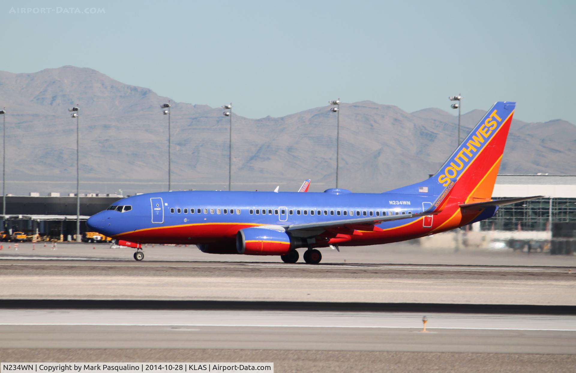 N234WN, 2006 Boeing 737-7H4 C/N 32502, Boeing 737-700