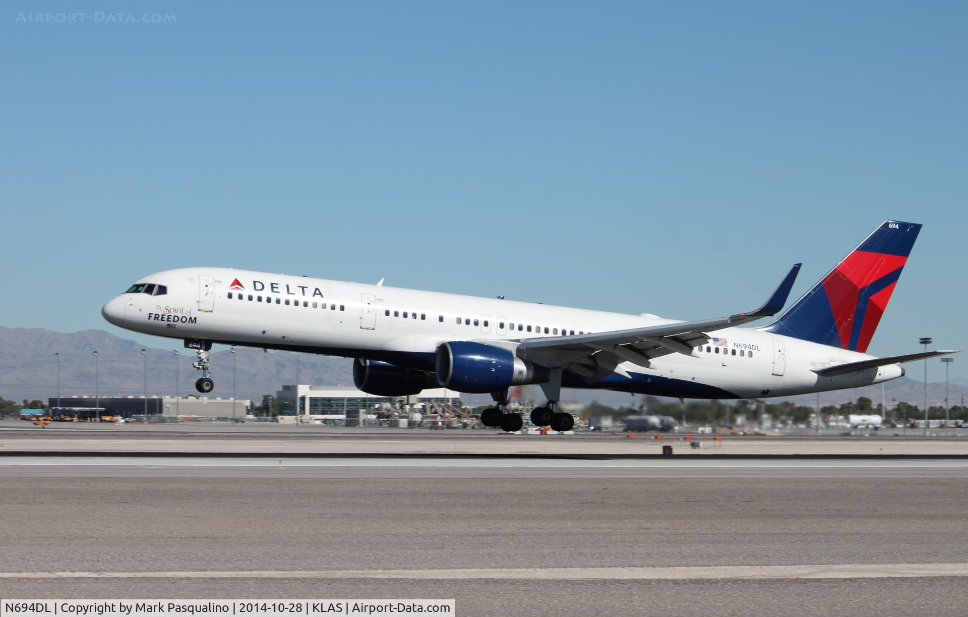 N694DL, 1998 Boeing 757-232 C/N 29726, Boeing 757-200