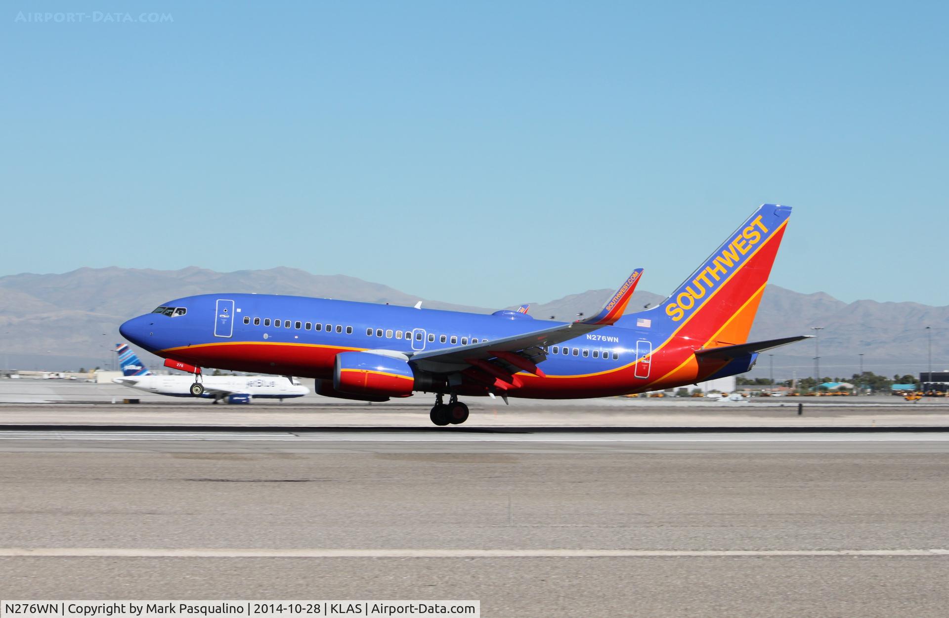 N276WN, 2007 Boeing 737-7H4 C/N 32530, Boeing 737-700