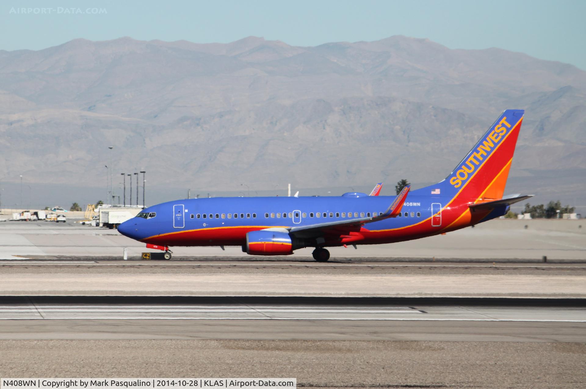 N408WN, 2001 Boeing 737-7H4 C/N 27895, Boeing 737-700