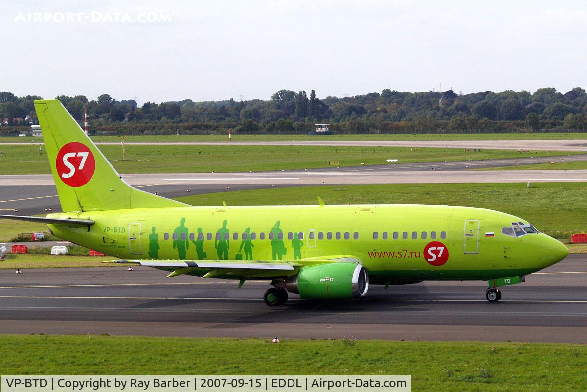 VP-BTD, 1990 Boeing 737-522 C/N 25001, Boeing 737-522 [25001] (S7 Airlines) Dusseldorf~D 15/09/2007