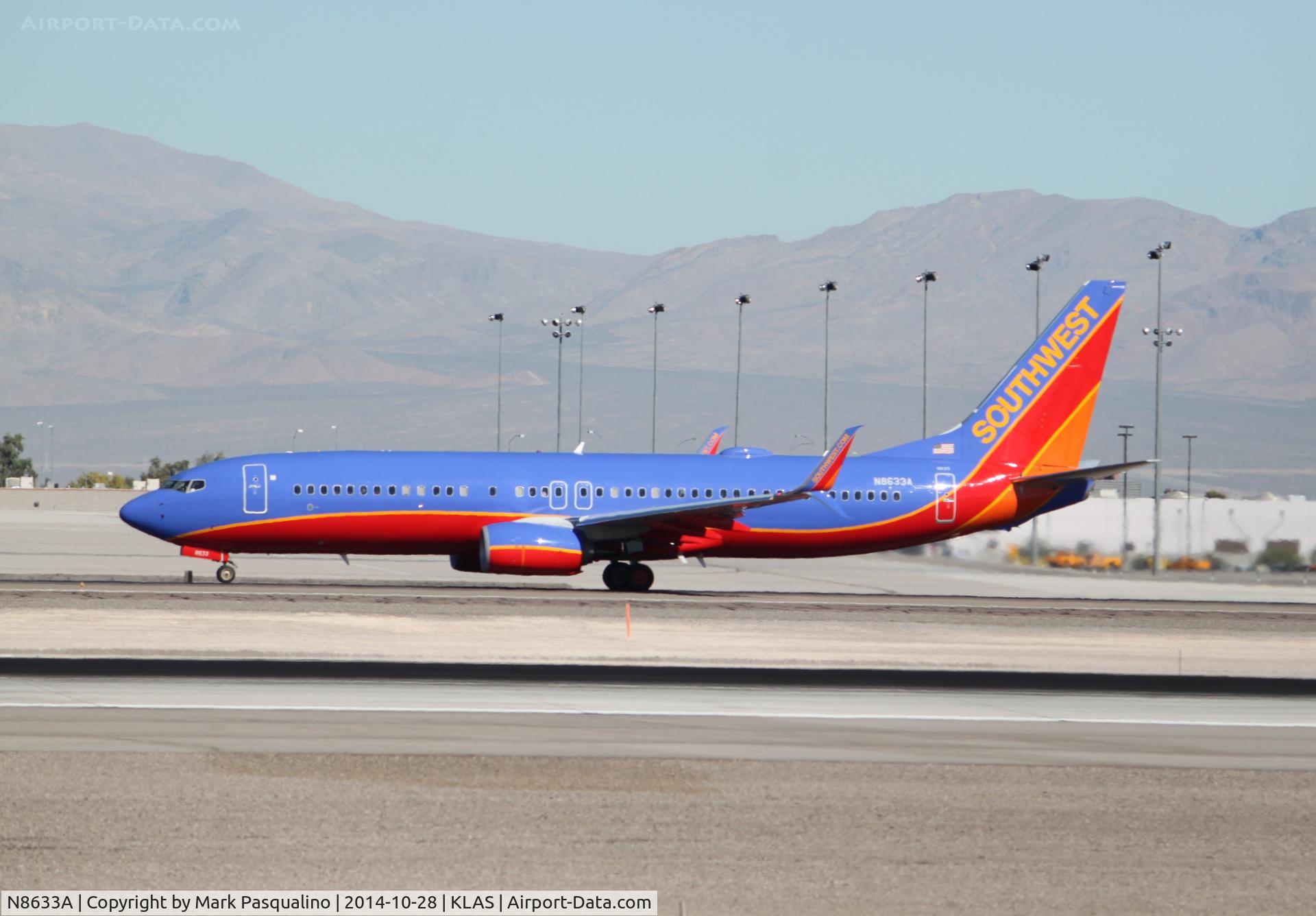 N8633A, 2014 Boeing 737-8H4 C/N 36905, Boeing 737-800