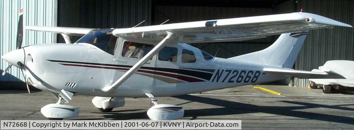 N72668, 2001 Cessna T206H Turbo Stationair C/N T20608039, N72668 ... Lived at Van Nuys Airport until 2005.