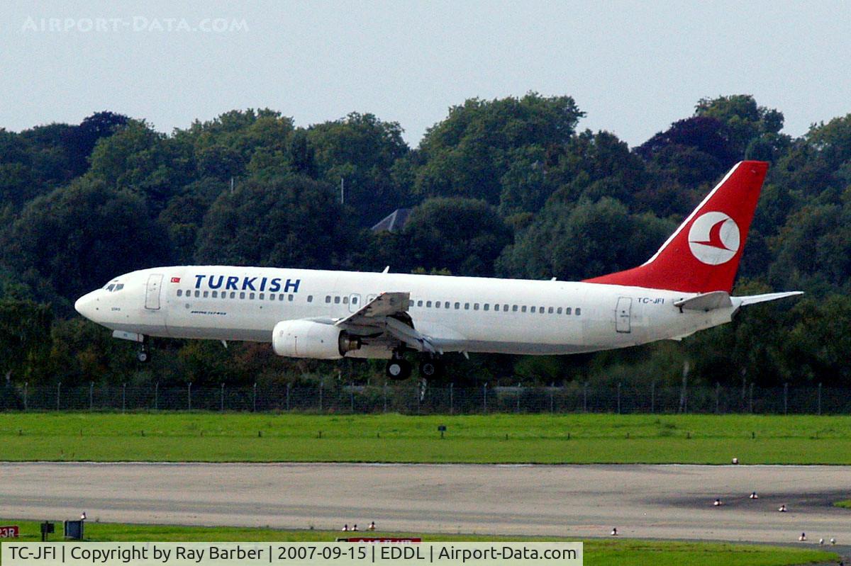 TC-JFI, 1999 Boeing 737-8F2 C/N 29771, Boeing 737-8F2 [29771] (THY Turkish Airlines) Dusseldorf~D 15/09/2007