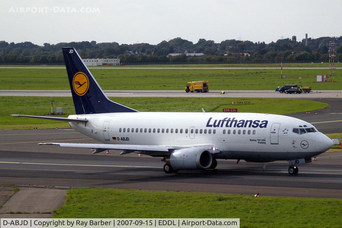 D-ABJD, 1991 Boeing 737-530 C/N 25309, Boeing 737-530 [25309] (Lufthansa) Dusseldorf~D 15/09/2007