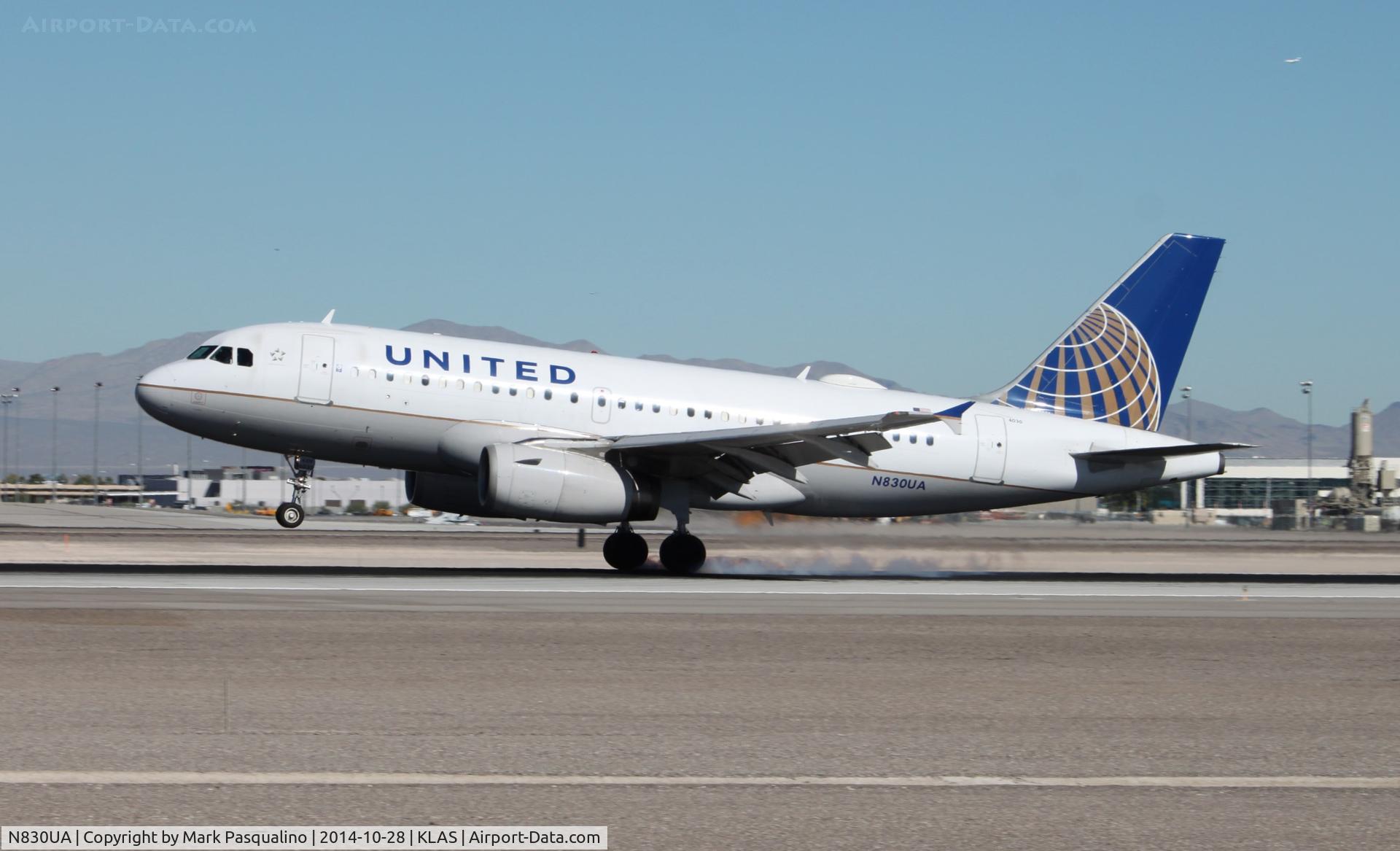 N830UA, 2000 Airbus A319-131 C/N 1243, Airbus A319