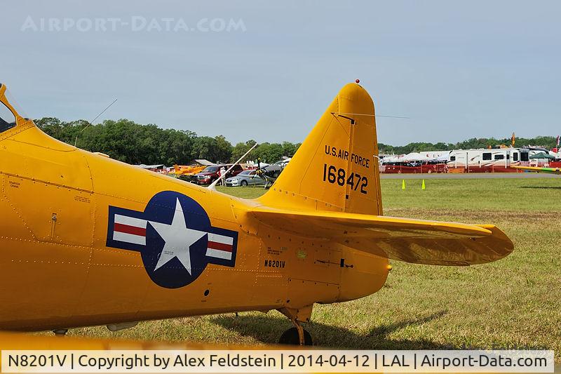 N8201V, North American T-6G Texan C/N 168-472, Sun-N-Fun 2014