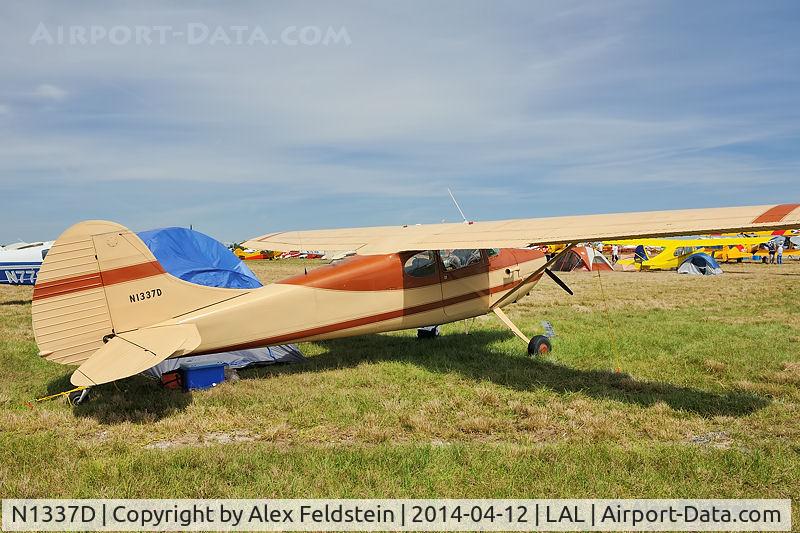 N1337D, 1951 Cessna 170A C/N 19913, Sun-N-Fun 2014
