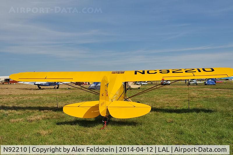 N92210, 1946 Piper J3C-65 Cub Cub C/N 16650, Sun-N-Fun 2014