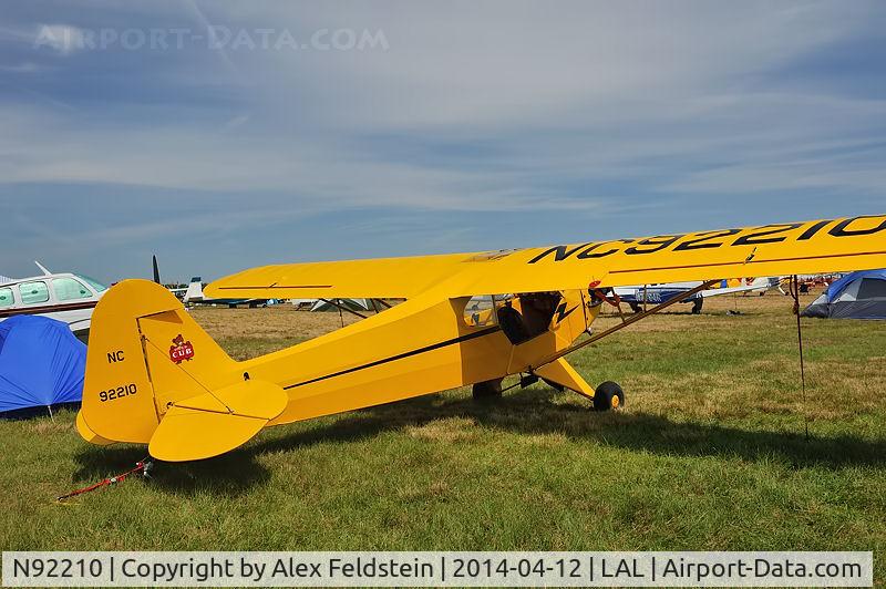 N92210, 1946 Piper J3C-65 Cub Cub C/N 16650, Sun-N-Fun 2014