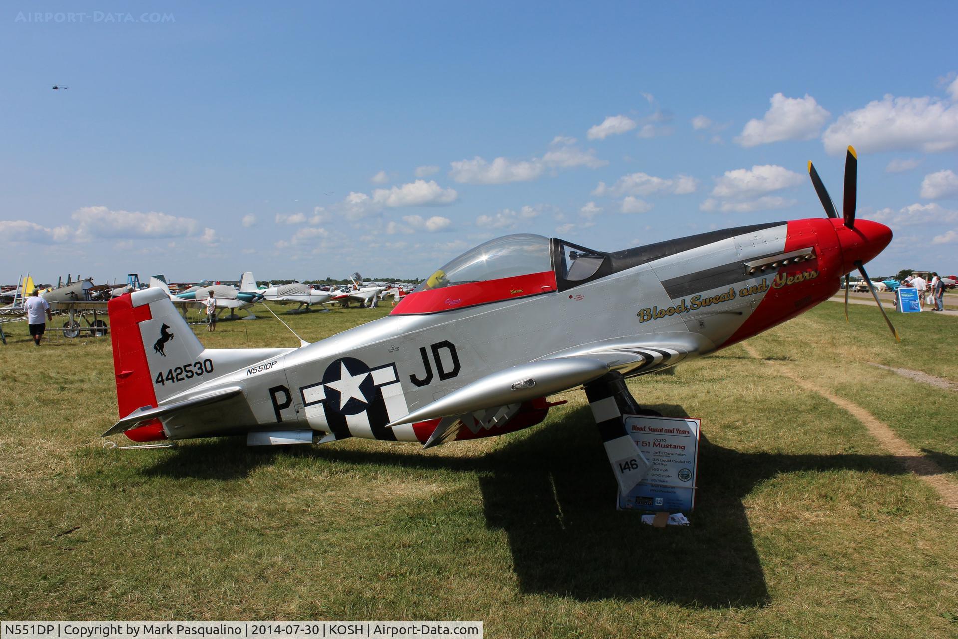 N551DP, 2012 Titan T-51 Mustang C/N M09SV6SOHK0146, Titan T-51