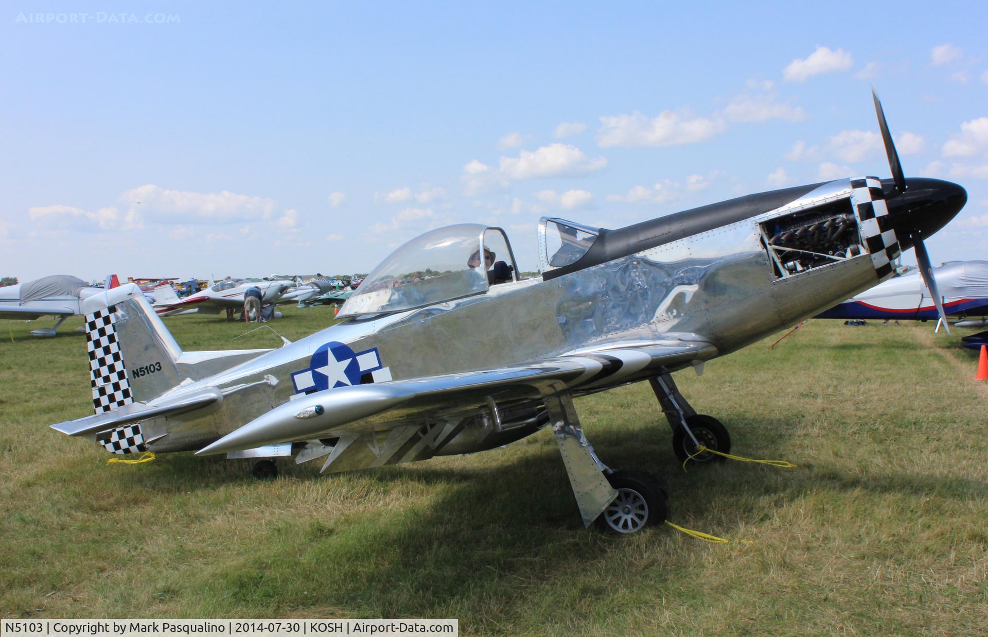 N5103, Titan T-51 Mustang C/N M06SV6C0HK0111, Titan T-51
