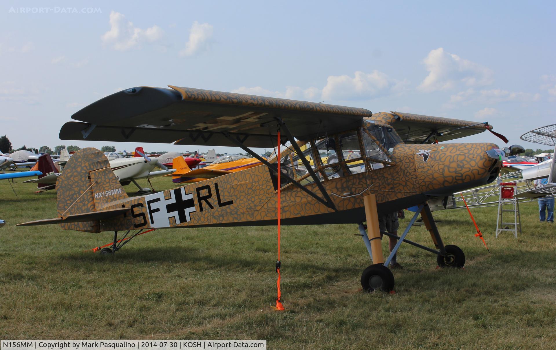 N156MM, Fieseler Fi-156C-3 Storch Replica C/N CS09007, Fieseler Fi156C-3 Storch Replica