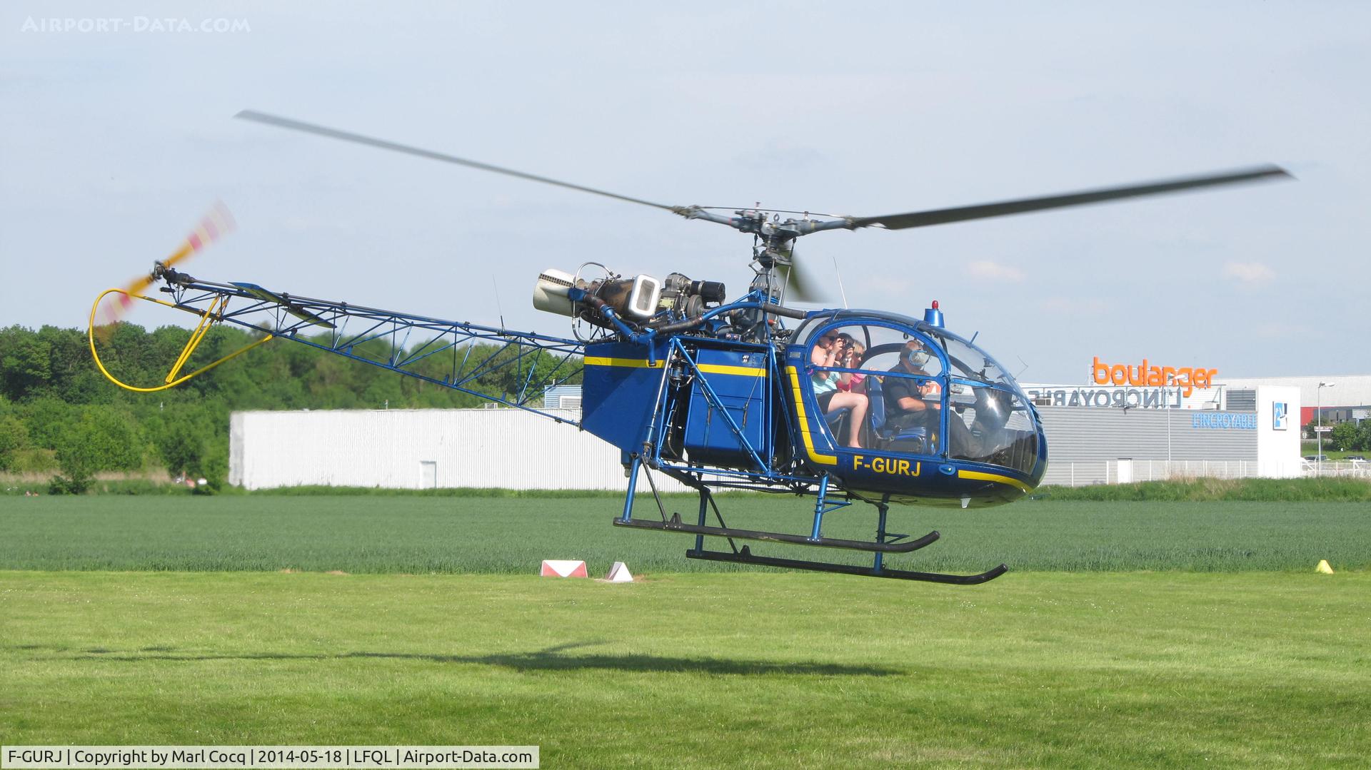 F-GURJ, 1962 Sud SE-3130 Alouette II C/N 1741, Lens Airshow 2014
