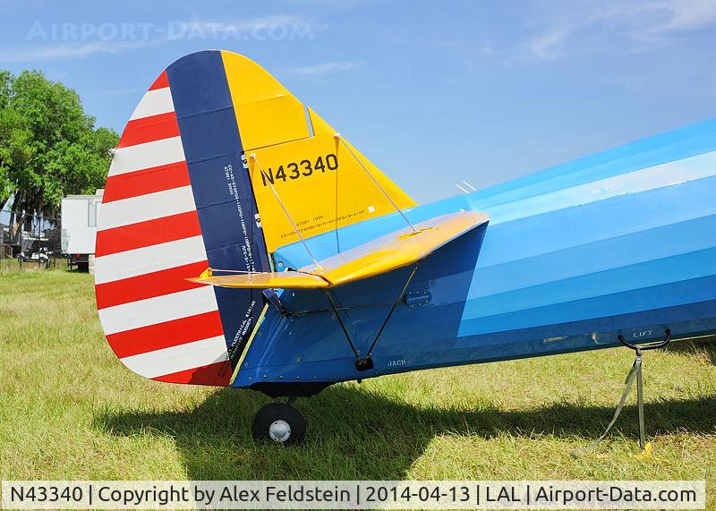 N43340, 1943 Boeing E75 C/N 75-5999, Sun-N-Fun 2014