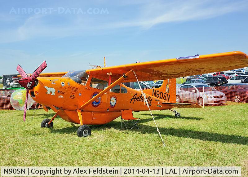 N90SN, Cessna A185F Skywagon 185 C/N 18504109, Sun-N-Fun 2014