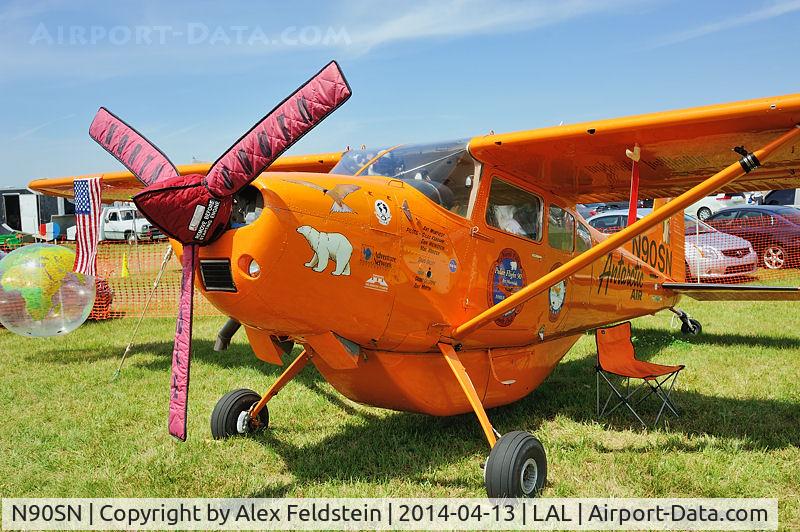 N90SN, Cessna A185F Skywagon 185 C/N 18504109, Sun-N-Fun 2014