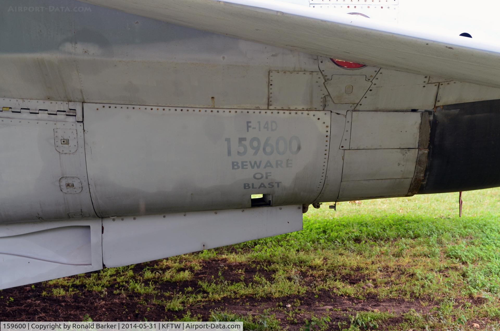 159600, Grumman F-14D Tomcat C/N DR-5, Fort Worth Aviation Museum