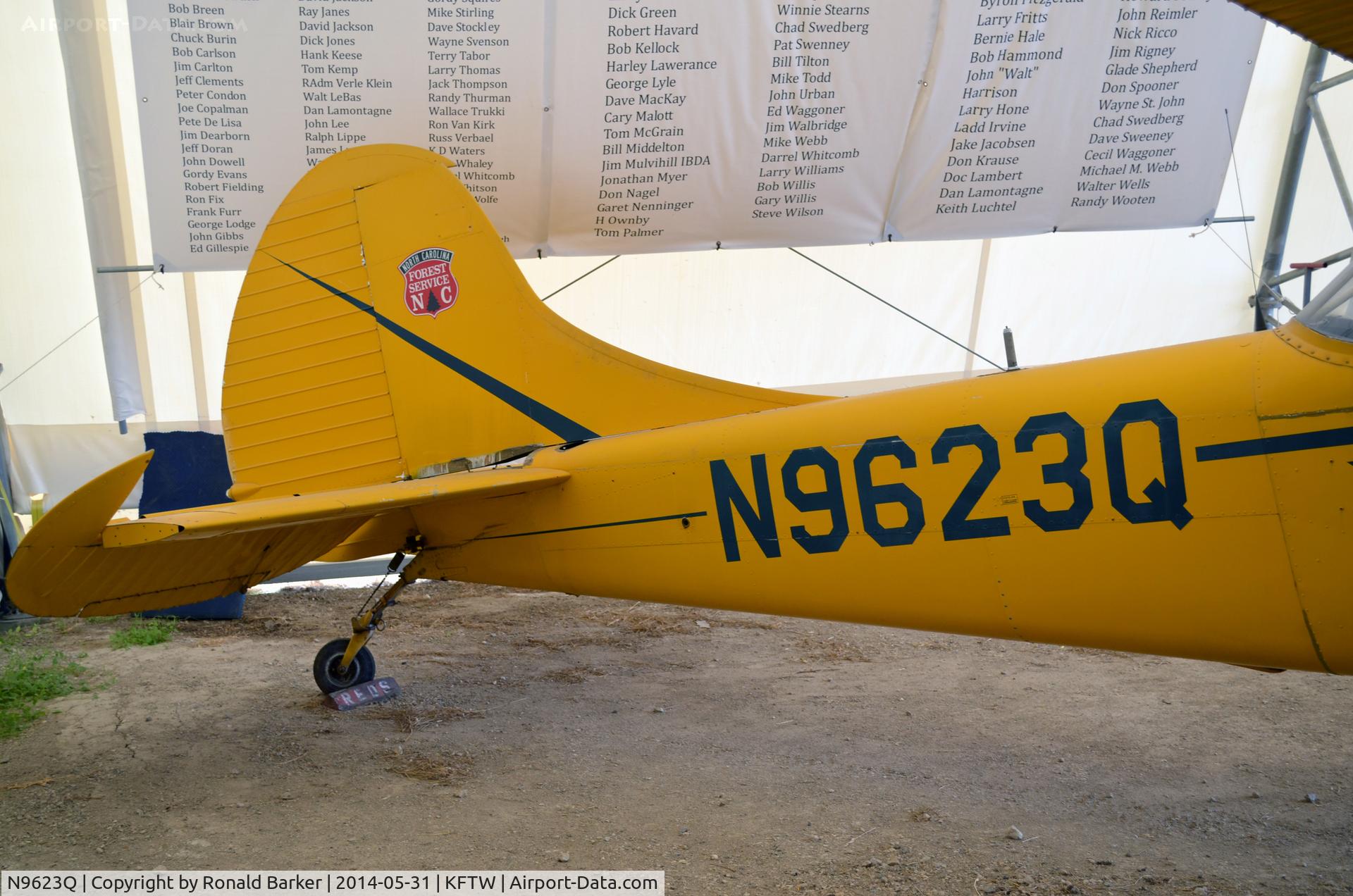 N9623Q, 1951 Cessna 305A C/N 22840, Fort Worth Aviation Museum