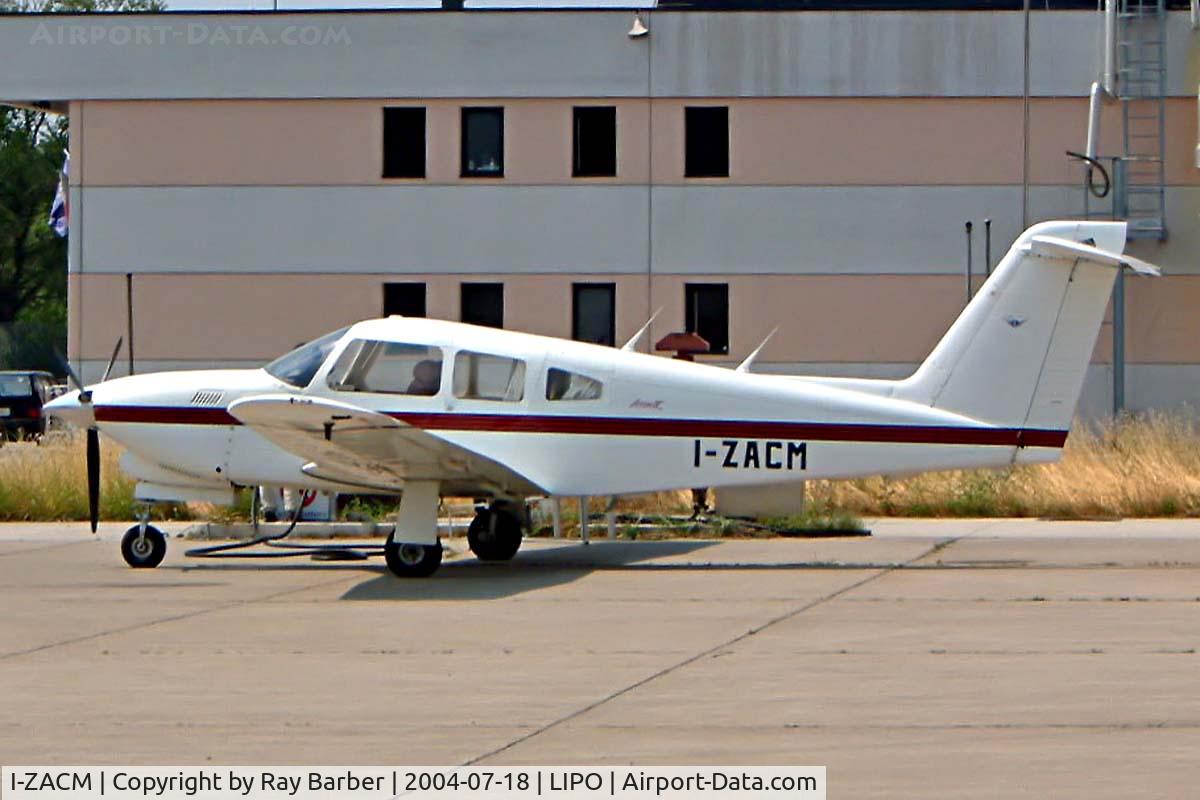I-ZACM, 1986 Piper PA-28RT-201T Turbo Arrow IV C/N 28R-8631005, Piper PA-28RT-201T Turbo Arrow IV [28R-8631005] Brescia-Montichiari~I 18/07/2004