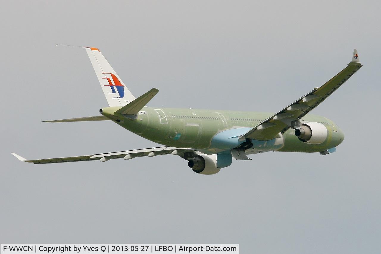 F-WWCN, 2013 Airbus A330-323X C/N 1431, Airbus A330-323X, Take off rwy 14R, Toulouse-Blagnac Airport (LFBO-TLS)