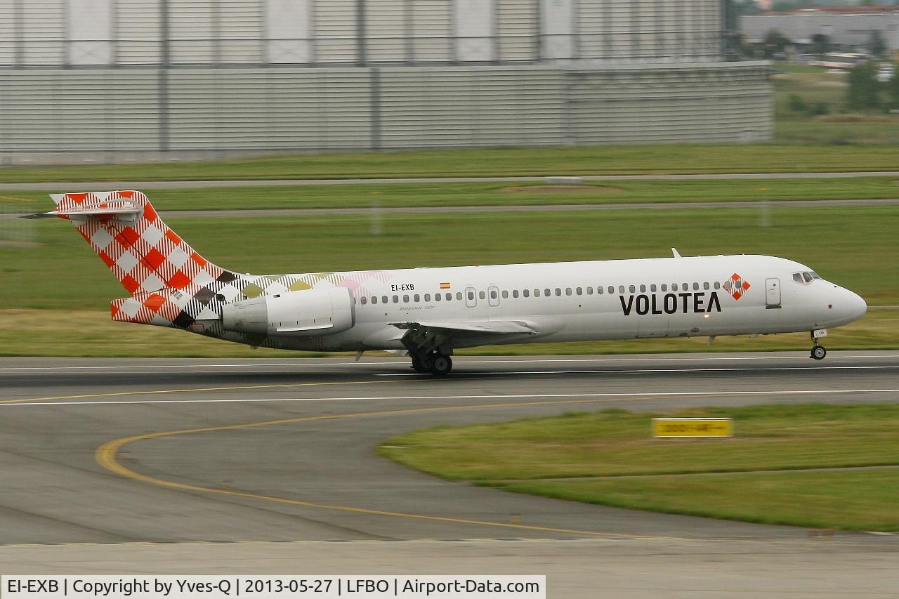 EI-EXB, 2003 Boeing 717-2BL C/N 55173, Boeing 717-2BL, Landing Rwy 14R, Toulouse Blagnac Airport (LFBO-TLS)