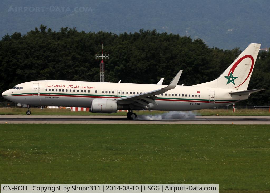 CN-ROH, 2006 Boeing 737-85P C/N 33978, Landing rwy 23