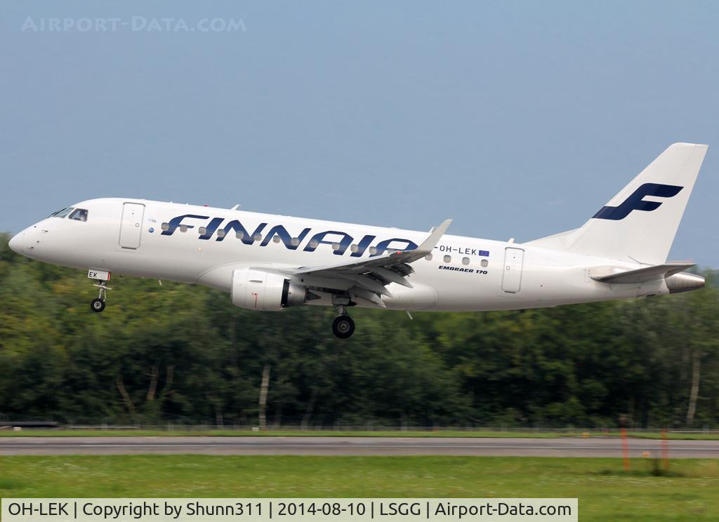OH-LEK, 2006 Embraer 170ST (ERJ-170-100ST) C/N 17000127, Landing rwy 23