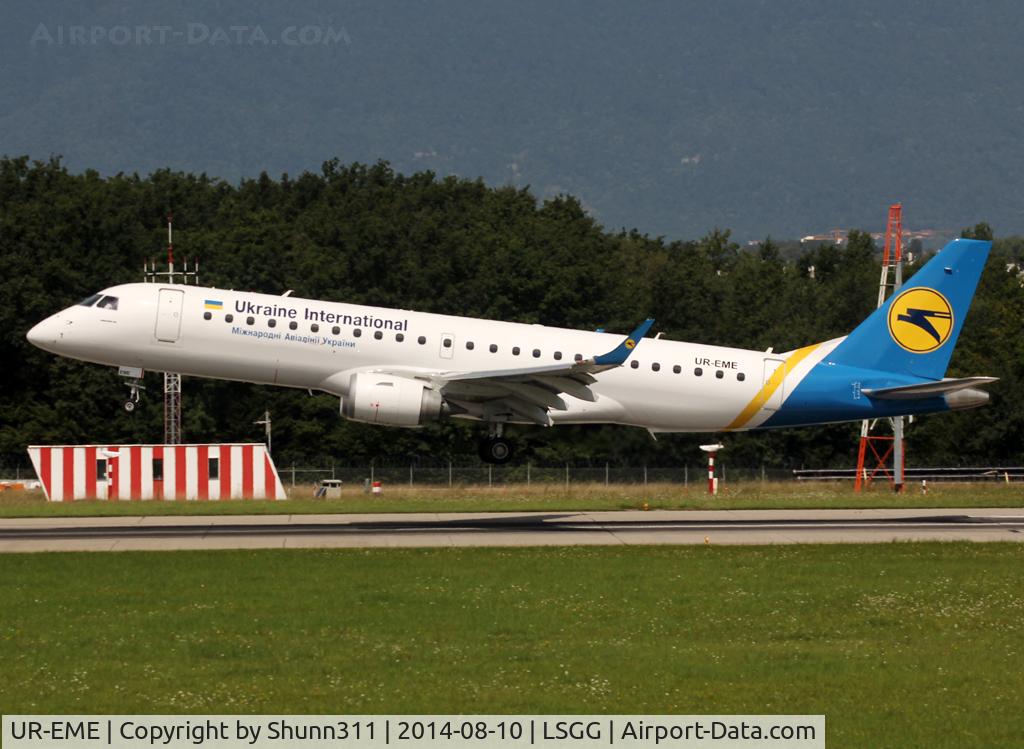 UR-EME, 2013 Embraer 190STD (ERJ-190-100) C/N 19000614, Landing rwy 23