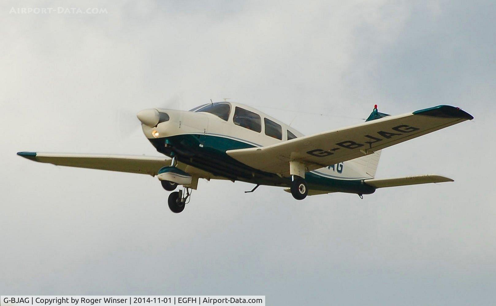 G-BJAG, 1979 Piper PA-28-181 Cherokee Archer II C/N 28-7990353, Visiting Piper Archer II.