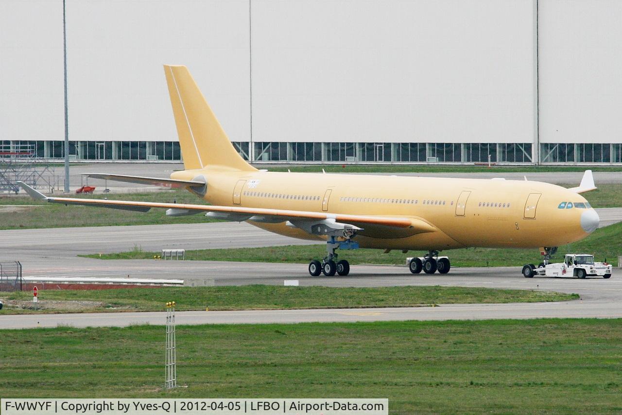 F-WWYF, 2012 Airbus KC3 Voyager (A330-243MRTT) C/N 1312, Airbus A330-243 MRTT for Royal Air Force (ZZ334),Toulouse Blagnac Airport (LFBO-TLS)