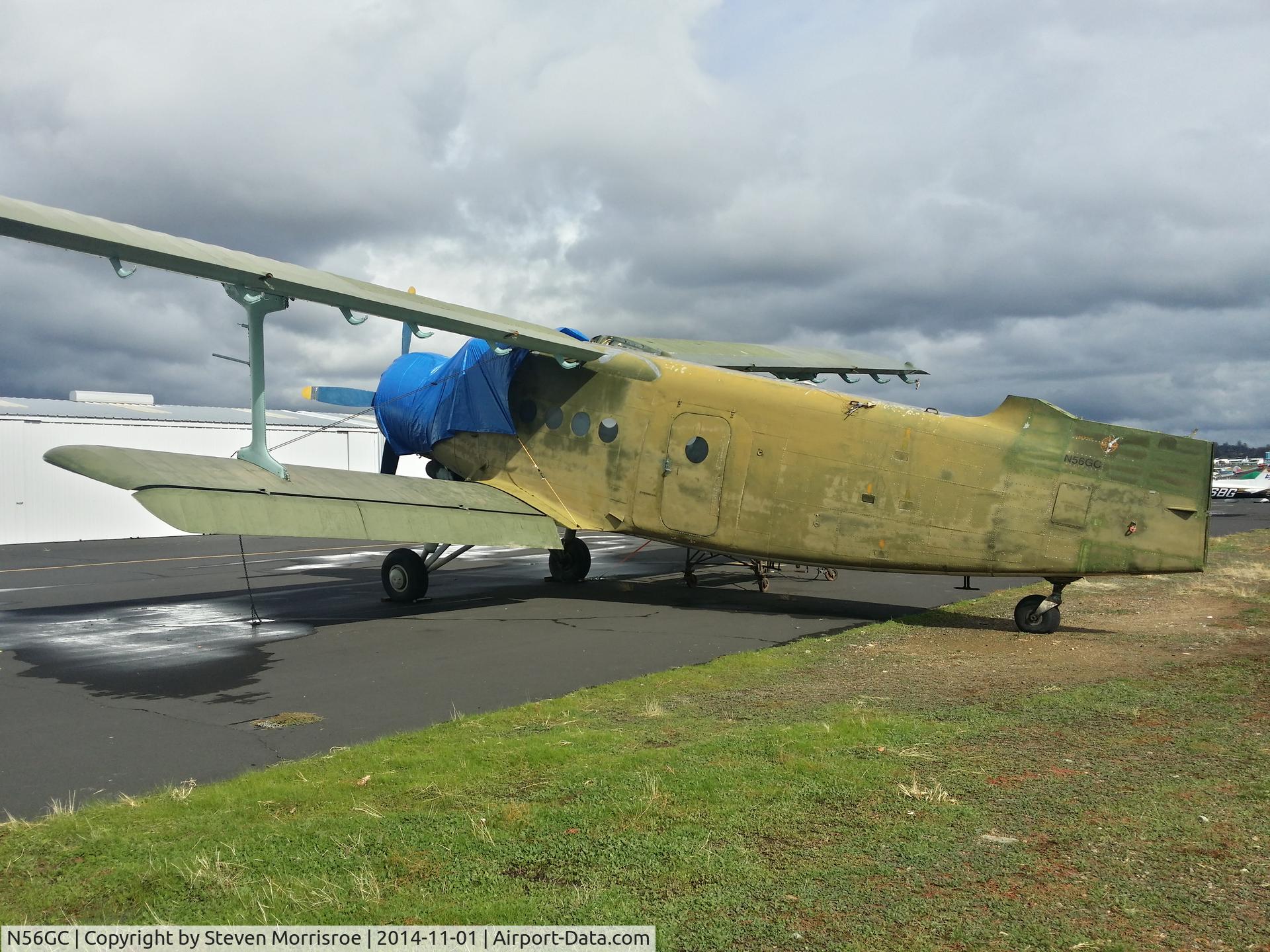 N56GC, 1958 Antonov AN-2 C/N 18247317, In Auburn, California.