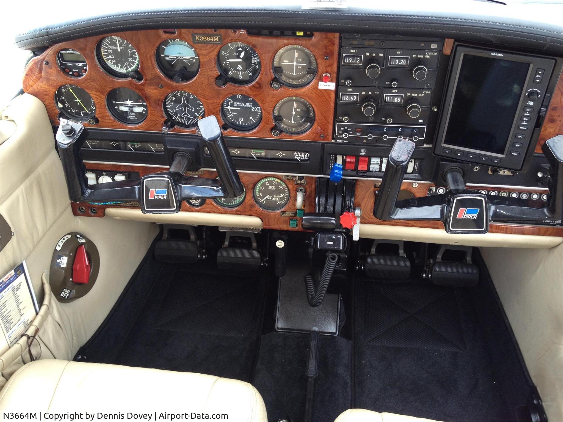 N3664M, 1978 Piper PA-28R-201T Cherokee Arrow III C/N 28R-7803184, 1978 Piper PA-28R-201T