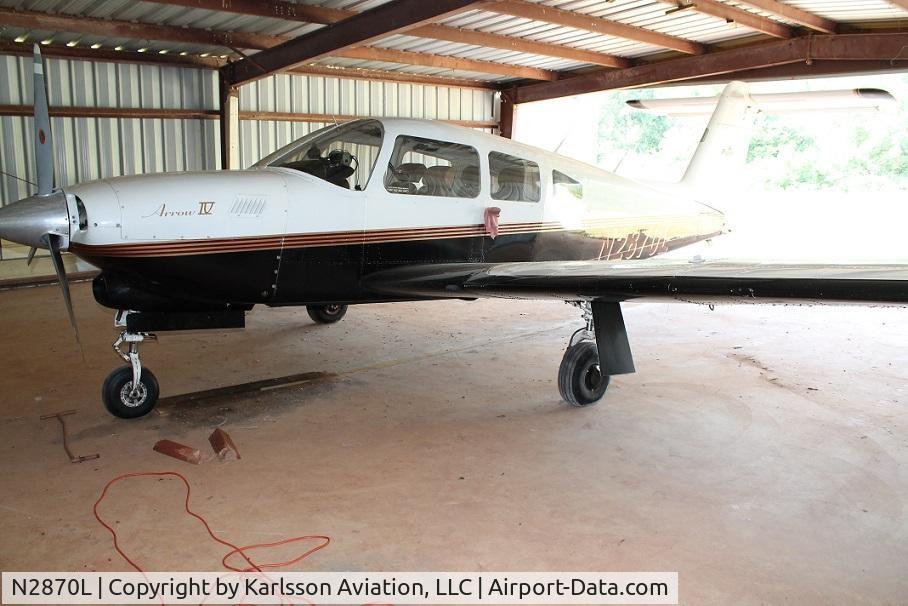 N2870L, 1979 Piper PA-28RT-201T Cherokee Arrow III C/N 28R-7931234, Piper PA-28RT-201T