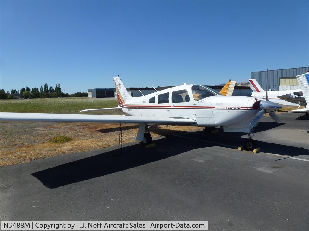 N3488M, 1978 Piper PA-28R-201T Cherokee Arrow III C/N 28R-7803173, 1978 Piper PA-28R-201T