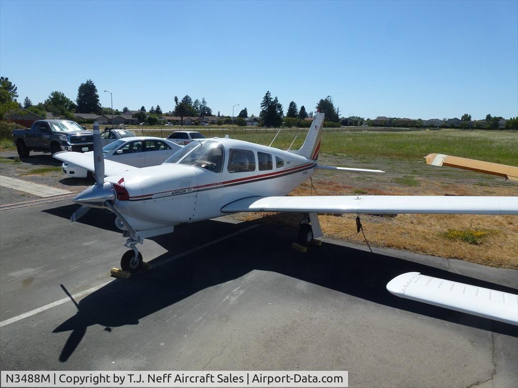 N3488M, 1978 Piper PA-28R-201T Cherokee Arrow III C/N 28R-7803173, 1978 Piper PA-28R-201T