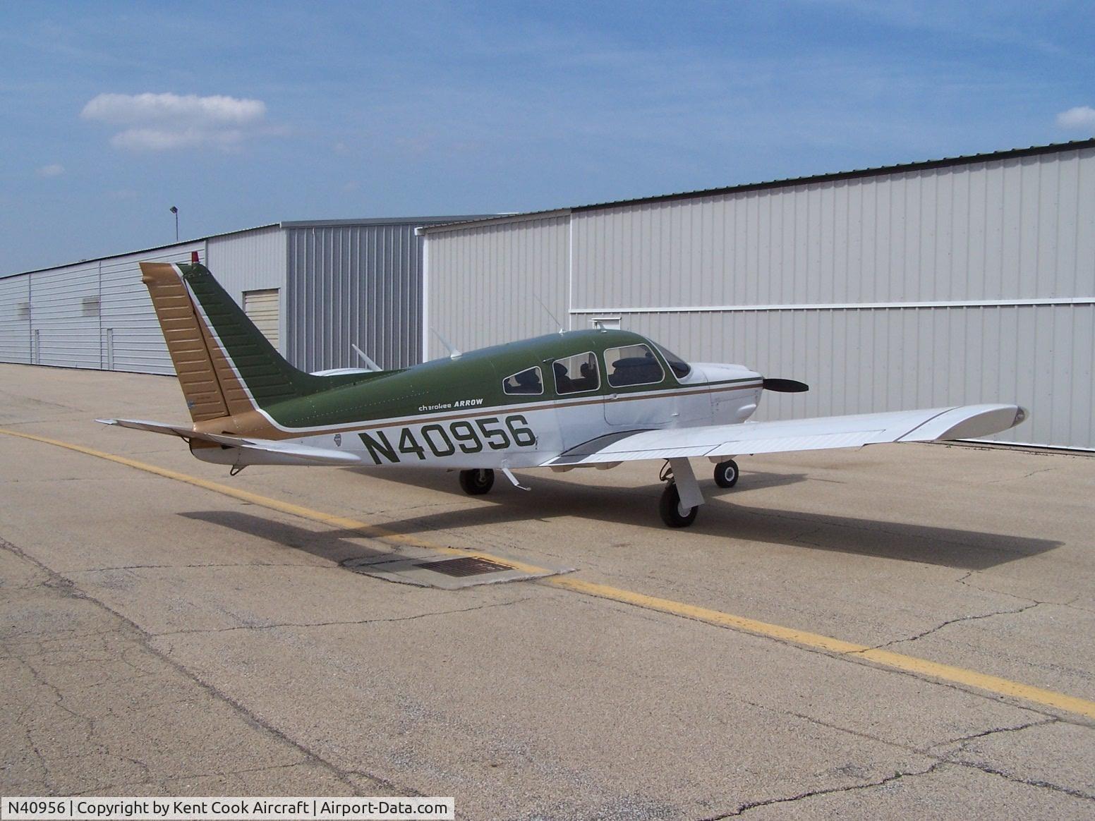 N40956, 1973 Piper PA-28R-200 C/N 28R-7435144, 1974 Piper PA-28R-200