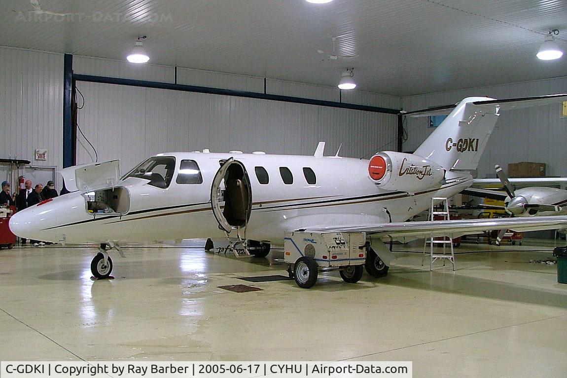 C-GDKI, 1993 Cessna 525 CitationJet C/N 525-0008, Cessna Citation Jet [525-0008] St Hubert~C 17/06/2005