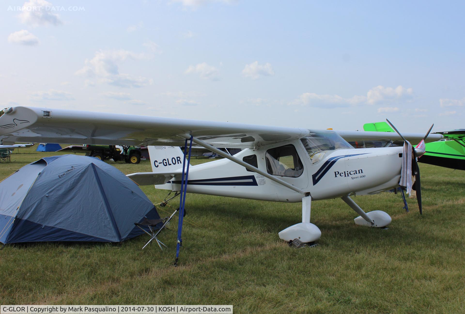 C-GLOR, 2003 Ultravia Pelican Sport 600 C/N 793, Pelican Sport 600