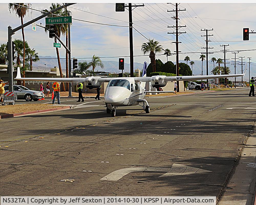 N532TA, 2014 Tecnam P-2006T C/N 132/US, Palm Springs