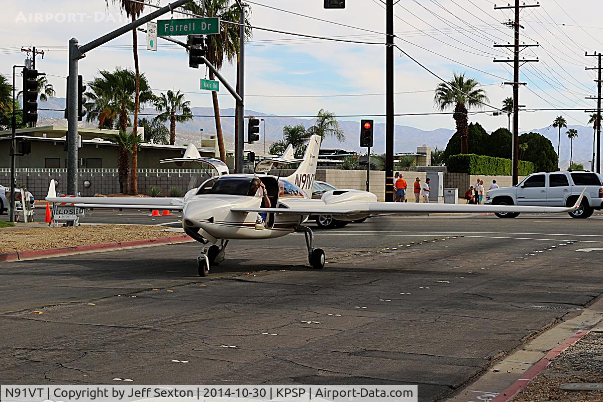 N91VT, Velocity Velocity V-Twin C/N 001, Palm Springs