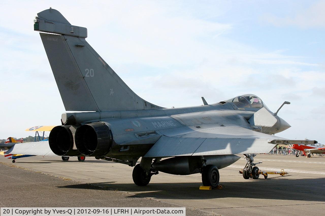 20, Dassault Rafale M C/N 20, French Naval Aviation Dassault Rafale M, Static Display, Lann Bihoué Naval Air Base (LFRH-LRT) Open day 2012