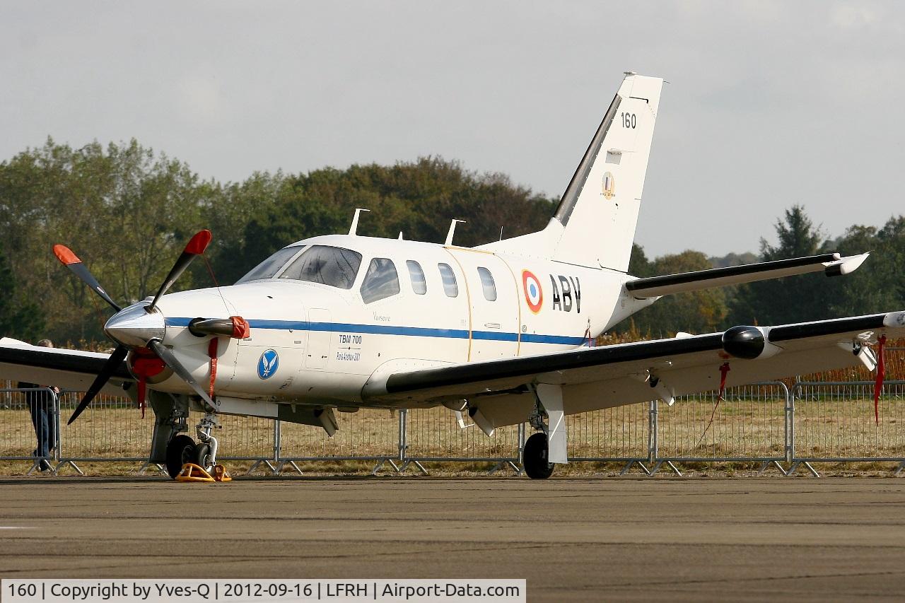160, 2000 Socata TBM-700 C/N 160, French army Socata TBM 700, Static display, Lann Bihoué Air Base (LFRH-LRT) Open day 2012