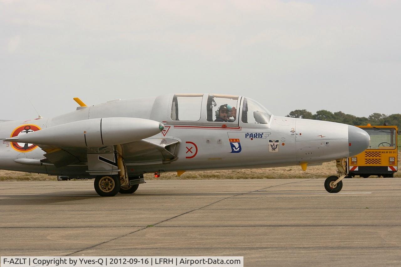 F-AZLT, 1958 Morane-Saulnier MS.760 Paris I C/N 32, Morane-Saulnier MS-760A Paris, Lann Bihoué Air Base (LFRH-LRT) Open day 2012