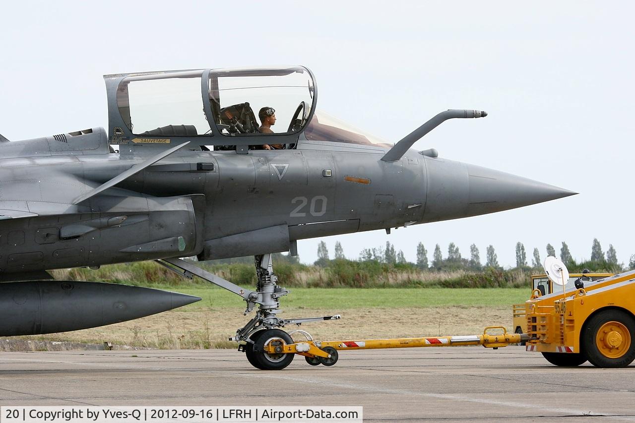 20, Dassault Rafale M C/N 20, French Naval Aviation Dassault Rafale M, Lann Bihoué Naval Air Base (LFRH-LRT) Open day 2012