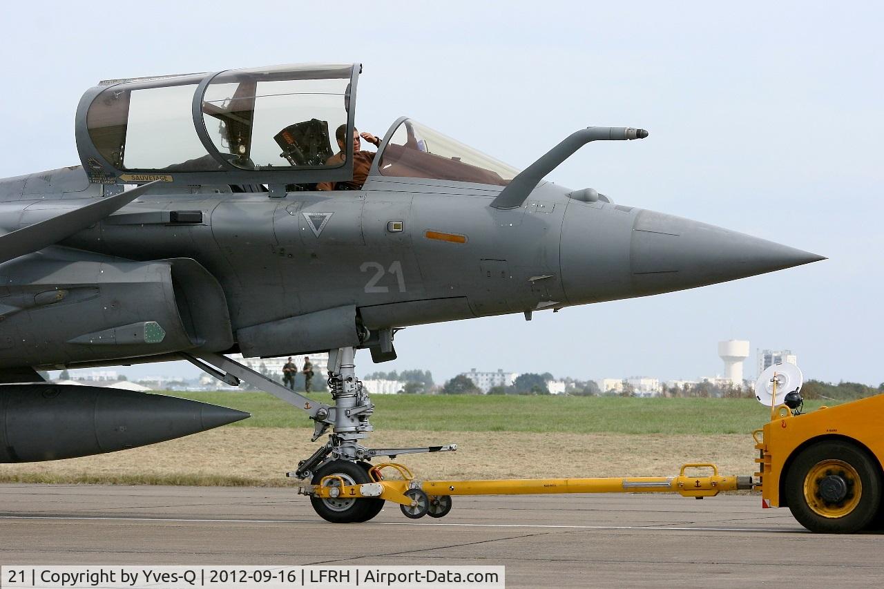 21, Dassault Rafale M C/N 21, French Naval Aviation Dassault Rafale M, Lann Bihoué Naval Air Base (LFRH-LRT) Open day 2012